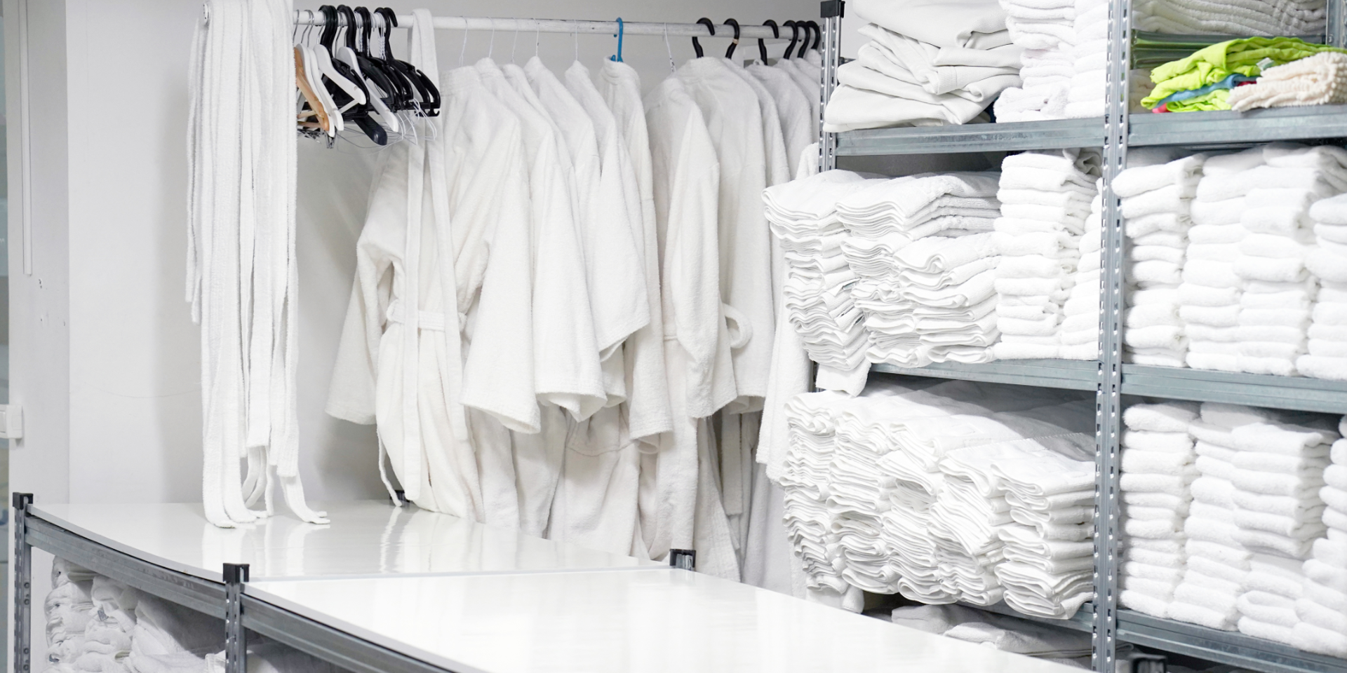 hotel laundry room
